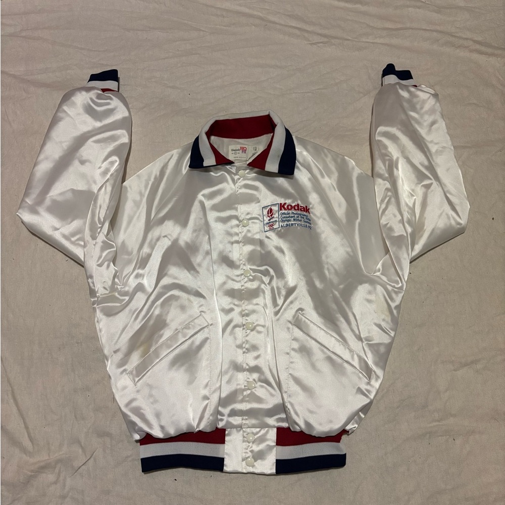 1992 vintage team USA winter Olympics jacket very rare made in USA size XL